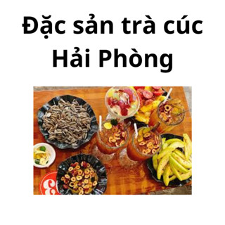 Set trà cúc Hải Phòng chuẩn vị kinh doanh, đầy đủ nguyên liệu tặng kèm công thức pha chế