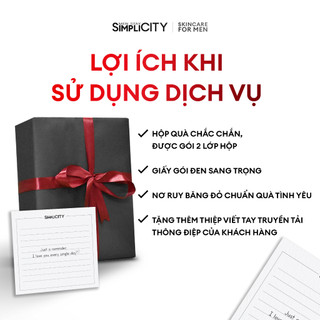 Dịch vụ gói quà MEN STAY SIMPLICITY