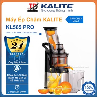 Máy Ép Chậm Kalite KL565 Pro, Công Suất 240W, Ép Kiệt Bã Rau Củ Quả, Làm Kem, Hàng Chính Hãng
