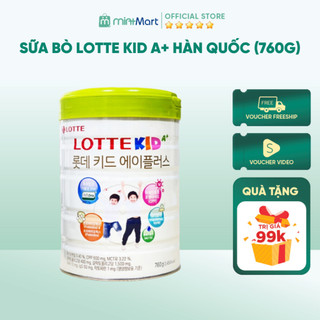 Sữa bò lotte kid a+ hàn quốc lon 760gr - mint mart