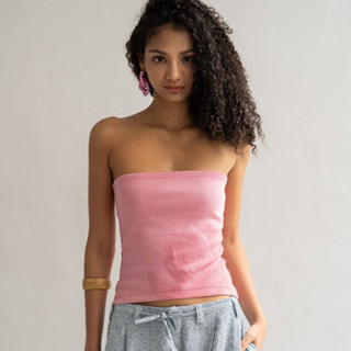 Áo quây nữ chất liệu cotton Sen Tube in họa tiết - oula studios