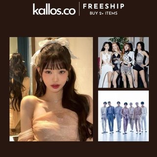 Hình sticker dán blackpink jisoo, jennie, lisa, rose, won young ive, jung kook bts - kallos vietnam