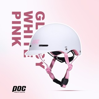 Nón poc p20 trắng hồng + tặng kèm quà