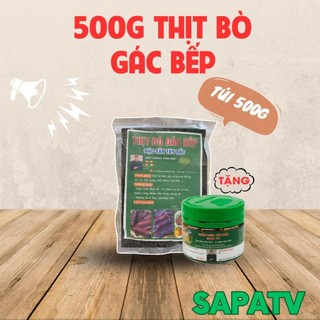 500g thịt bò gác bếp tặng 1 lọ chẩm chéo 350g