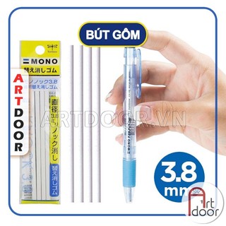 [ARTDOOR] Bút gôm tẩy hoặc Ruột TOMBOW Mono Knock (đầu 3.8mm)