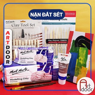 [ARTDOOR] PK Dụng cụ nặn đất sét tự khô MONT MARTE làm thủ công