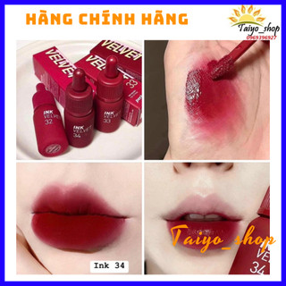 Son Kem Lì Lip Tint Ink Velvet Tint #32 #33 #34