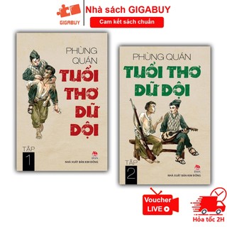 Sách - Tuổi thơ dữ dội, tác giả Phùng Quán - Trọn bộ 2 tập nxb kim đồng