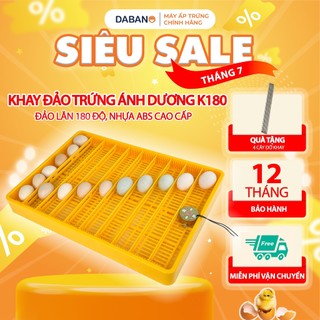 Khay đảo trứng Ánh Dương K180 cao cấp 58 quả đảo lăn - Nhựa ABS siêu bền