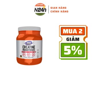 Now micronized creatine monohydrate hỗ trợ phát triển cơ bắp tăng hiệu suất tập luyện