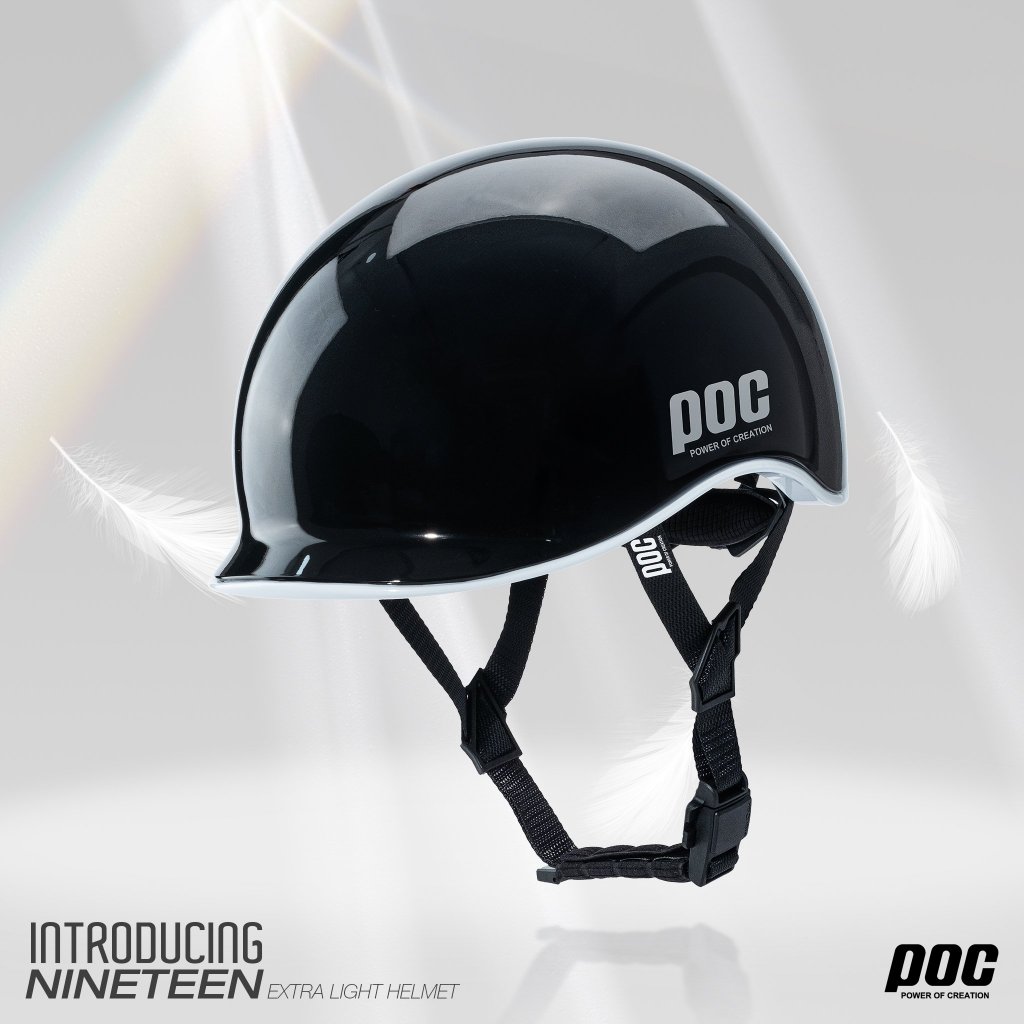 Nón Bảo Hiểm POC P19 Màu Đen Bóng Chính Hãng