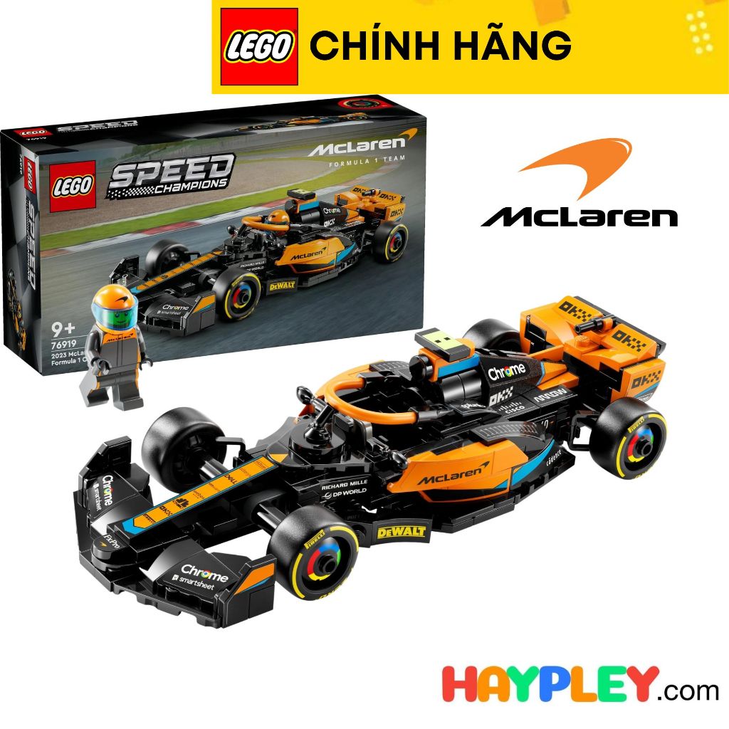 LEGO 76919 Siêu xe 2023 McLaren Formula 1 Car