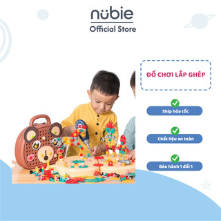 Bộ đồ chơi kỹ sư lắp ráp kèm khoan điện,Đồ chơi nhập vai cho bé từ 3 tuổi giúp bé thỏa thức sáng tạo