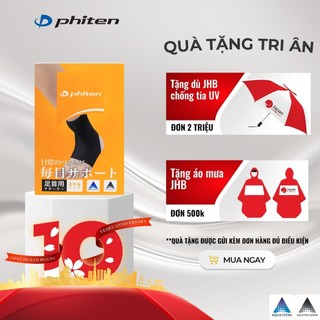 Đai cổ chân loại vừa Phiten supporter ankle middle type AP239003/AP239004/AP239005