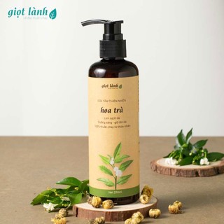  Sữa tắm Hoa Trà - Sữa tắm thiên nhiên cung cấp độ ẩm và làm sáng da Giọt Lành 250ml 