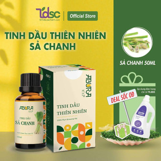 Chai tinh dầu thơm phòng đuổi muỗi sả chanh abura 50ml tinh dầu xông hơi giải cảm thơm phòng lọc không khí
