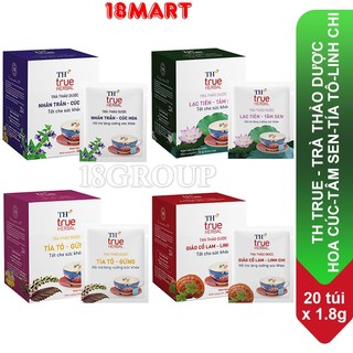 Trà lạc tiên – tâm sen gói 36g