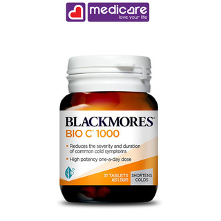 Viên uống Blackmores Bio C 1000mg bổ sung vitamin c cho cơ thể chai 31 viên
