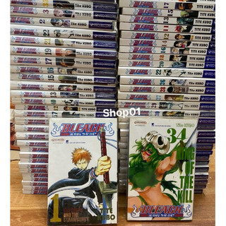 Vở truyên.tranh cũ Bleach TVM bìa rời, bìa liền Tập 1-30