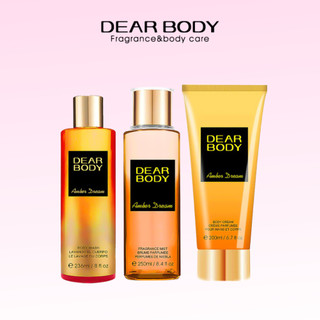 Bộ Sưu Tập Amber Dream Dear Body - Body mist, sữa tắm & body cream