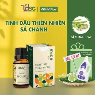 Tinh dầu thiên nhiên sả chanh nguyên chất abura 10ml tinh dầu đuổi muỗi xông phòng làm thơm nhà
