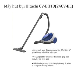 Cv-bh18 - máy hút bụi hitachi cv-bh18