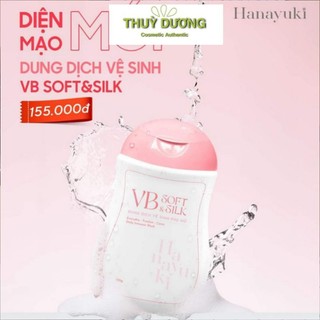 Dung dịch vệ sinh hanayuki vb soft & silk hồng