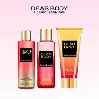 Bộ Sưu Tập Charm Seduction Dear Body - Body mist, sữa tắm & body cream