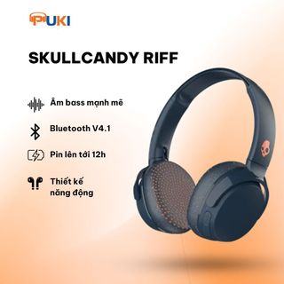 Tai nghe chụp tai Skullcandy Riff wireless - Tai nghe không dây Skullcandy Riff
