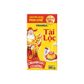 Date 7/25 - sữa đặc tài lộc hộp giấy 380g