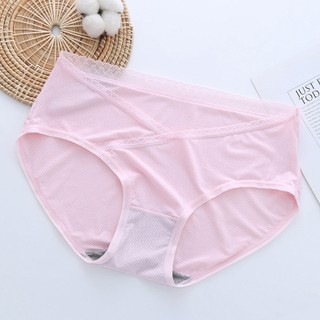 Quần lót bầu sau sinh quần chip cạp chéo Bigsize cho bà bầu khoáng khuẩn thông hơi Melysa QL5