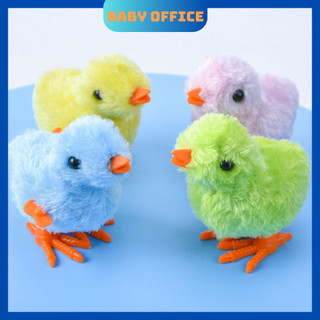 Gà dây cót, đồ chơi con gà vặn dây cót, đồ chơi cho bé tìm hiểu về các con vật - Babi Office