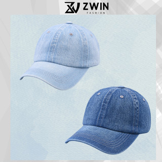 Mũ Lưỡi Trai Jean Nón Kết Trơn Chất Denim Form Unisex Nam Nữ N147