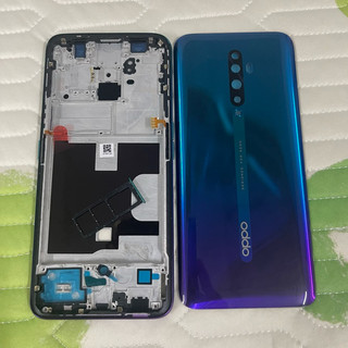 bộ vỏ Reno 2f ( gồm xương .lưng.nút bấn có khe sim ) zin