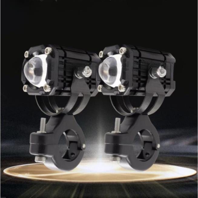 Đèn trợ sáng, Đèn Trợ Sáng Bi Cầu Mini W2 4 Chế Độ Tích Hợp Auto Passing phiên bản mới nhất 2024