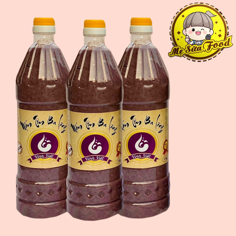 Combo 3 chai mắm tôm Ba Làng Vinh Việt
