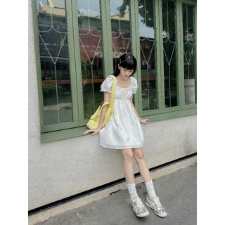 Lenclothing đầm nữ babydoll bo ngực 10709