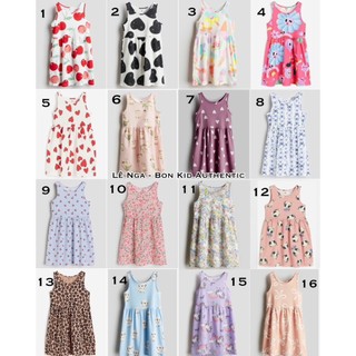 Váy cotton bé gái lớn HM UK/US/JP sz 1.5-2, 2-4, 4-6, 6-8, 8-10 (HÀNG VỀ LIÊN TỤC)