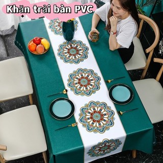 Khăn trải bàn dã ngoại/Khăn trải bàn PVC chống thấm nước bảo vệ chống bám bẩn dùng ngoài trời cho
