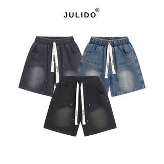 Quần short jean nam chất liệu vải jean mềm thoáng mát