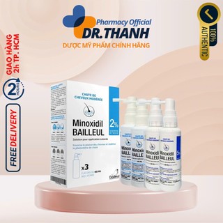 Xịt Mọc Tóc Minoxidil Bailleul Laboratoires 2% Nhập Khẩu Pháp, Kích Thích Mọc Tóc Và Giảm Rụng Tóc