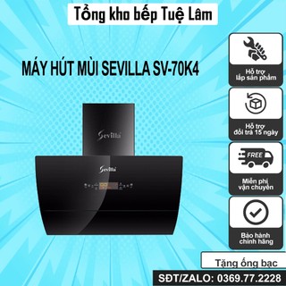 Máy hút mùi sevilla sv 70k4 | màu đen trắng | 70cm | 90cm