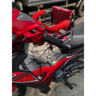 Ghế ngồi xe máy , Xe Số, Yên Nệm, Có tựa, Có Vòng, Có Gác Chân, An Toàn Cho Bé , GHẾ SỐ GẬP INOX an toàn cho bé