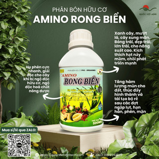 Phân bón hữu cơ - amino rong biển - 500ml