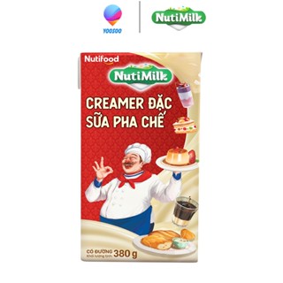 COMBO 03 HỘP 380G CREAMER SỮA ĐẶC PHA CHẾ NUTIMILK - NUTIFOOD - YOOSOO
