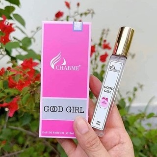 Nước hoa nữ charme good girl - chai 10ml