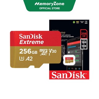 Thẻ Nhớ MicroSDXC SanDisk Extreme V30 A2 256GB 190MB/s SDSQXAV-256G-GN6MN