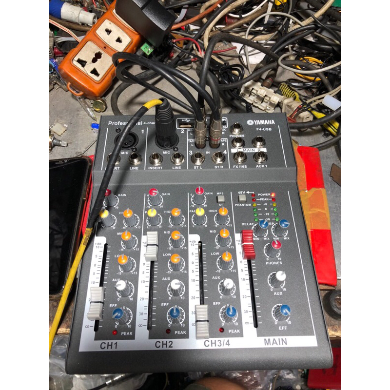 Mixer 4line f4 có  Bluetooth