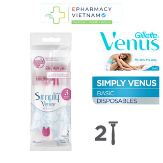 Dao Cạo Nữ Gillette Simply Venus Basic 3 Lưỡi