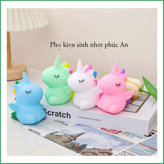 Ngựa Ponny mini trang trí bánh kem dễ thương